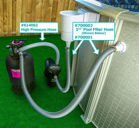 hook up pool pump and filter